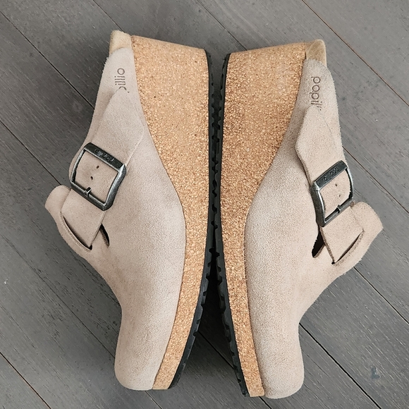 Birkenstock by Papillio clogs, size 38 (7-7.5), warm sand color - Picture 2 of 8